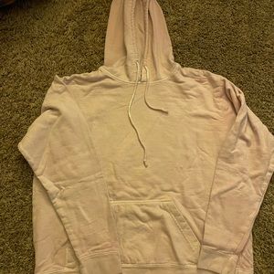 Hoodie with message on back